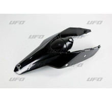 Заднє крило UFO ktm exc '08-'11 з задніми боковинами чорного кольору