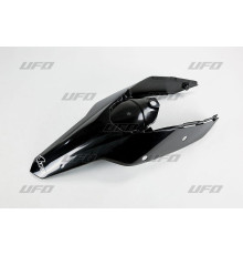 Заднє крило UFO ktm exc '08-'11 з задніми боковинами чорного кольору