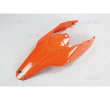 Заднє крило UFO ktm exc '08-'11 з помаранчевим кольором задніх бортів