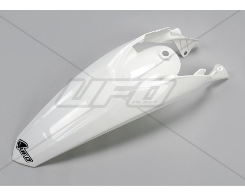 Заднє крило UFO ktm exc '12-'16 (зі штифтами) колір білий