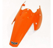 Заднє крило  UFO ktm sx '03-'06, exc '03-'07 з помаранчевим кольором задніх боковин