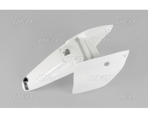 Заднє крило UFO ktm sx 65 '02-'08 з задніми боковинами білого кольору ktm