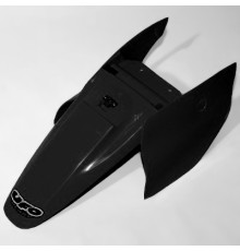 Заднє крило UFO ktm sx 65 '02-'08 з задніми боковинами чорного кольору
