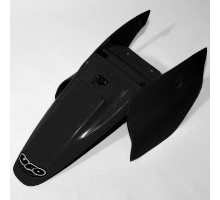 Заднє крило UFO ktm sx 65 '02-'08 з задніми боковинами чорного кольору