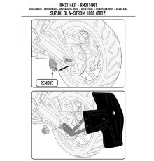Kappa кріплення крила krm01 та krm02 suzuki dl 1000 v-strom (17) - замінює rm3114kit