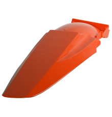 Бризговик задній polisport (без бокових панелей) ktm sx 125/250 98-02, exc 125/250/300 98-03 колір помаранчевий