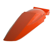 Бризговик задній polisport (без бокових панелей) ktm sx 125/250 98-02, exc 125/250/300 98-03 колір помаранчевий