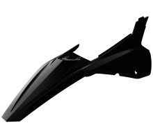 Заднє крило polisport з боковинами beta rr250/300 2т 350/400/450 4т '20-'23 колір чорний