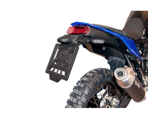 Крило заднього колеса racetech (rtech) 2024/07 (з бризговиком) регульоване на 30 град. або 60 st. t7 revolution YAMAHA 700 '19-'24 колір чорний