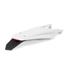 UFO 2024/11 заднє крило ktm exc 150 / 250 / 300 tbi '24-'25, exc-f 250 / 350 / 450 / 500 '24-'25 колір білий (зі світлодіодним ліхтарем)