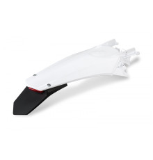 UFO заднє крило gas ec/ec-f '21 white (enduro зі світлодіодним підсвічуванням)