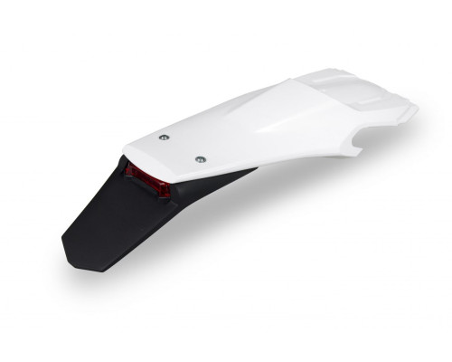 Задній бризговик UFO husqvarna te 150/250/300, tx 250/300, fe 250/350/450/501 '20-21, білий '20-21 ( enduro зі світлодіодним ліхтарем )