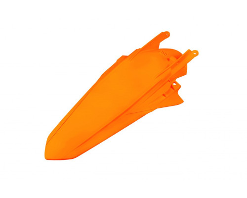 Заднє крило UFO ktm exc 125 '20-'21, exc/excf(exc-f) 150/250/300/350/450/500 '20-2023 колір fluo orange (зі штифтами) enduro enduro