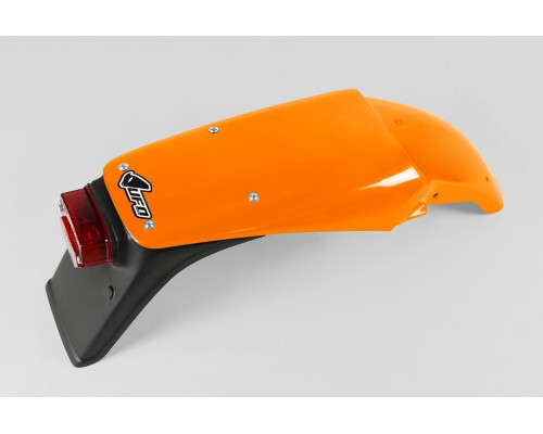 Задній бризговик UFO ktm exc 125/250/300/360 '93-97 з помаранчевим кольором ліхтаря