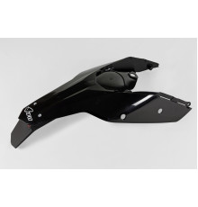Заднє крило UFO ktm sx '07-'10, exc '08-'11 чорного кольору (enduro зі світлодіодним підсвічуванням)