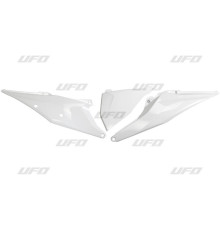 Задні бокові панелі UFO ktm sx/sxf(sx-f) 125/150/250/350/450 '19-'22, exc 125 '20-'21, exc/excf(exc-f) 150/250/300/350/450/500 '20-2023 з кришкою повітряного фільтра білий