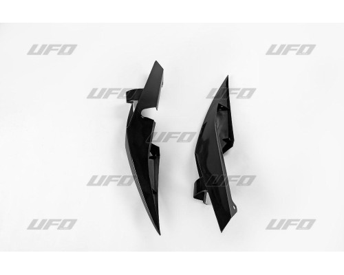 Подовжувач заднього крила UFO правий + лівий husqvarna tc 449/499 '11-'13, te 449/499/511 '11-'13 колір чорний