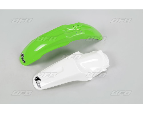 Комплект крил UFO kawasaki kx 85 '13 (ka02757k026, ka03715k047) колір зелений/білий