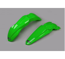 Комплект крил  UFO kawasaki kxf 250 '21-22, kxf 450 '19-22, колір oem (зелений) (ka04748026, ka04749026)