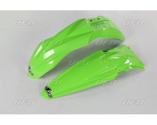 Комплект крил UFO kawasaki kxf 450 '16-'17, kxf 250 '17 (ka04733026, ka04734026), колір зелений
