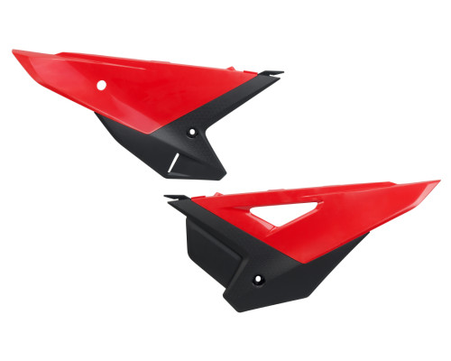 UFO 2024/11 задні боковини в зборі crf 250р / 450р '25 колір oem (червоний/чорний)