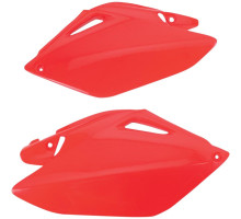 Задні бризговики UFO HONDA crf 250r '06-'09 колір червоний