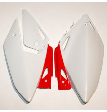 Задні боковини UFO HONDA crf 250x '04-17 колір oem (білий/червоний)