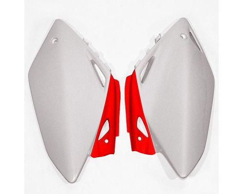 Задні боковини UFO HONDA crf 450r '05-'06 колір oem (білий/червоний)