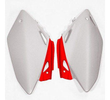 Задні боковини UFO HONDA crf 450r '05-'06 колір oem (білий/червоний)