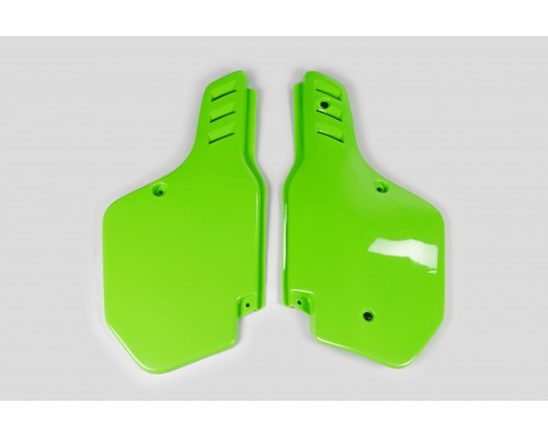 Kawasaki kx 125/250 '88-'89, kx 500 '88-'02 kdx 200 '90-'94 бічні панелі UFO зелені