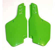 Kawasaki kx 125/250 '88-'89, kx 500 '88-'02 kdx 200 '90-'94 бічні панелі UFO зелені