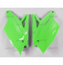 Задні боковини  UFO kawasaki kxf 250 17-19, kxf 450 16-18 колір fluoресцентно-зелений