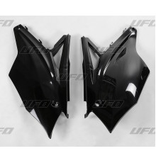 Задні бокові панелі  UFO kawasaki kxf 450 '16-'17, колір чорний