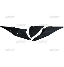 Задні бокові панелі UFO ktm sx/sxf(sx-f) 125/150/250/350/450 '19-'22, exc 125 '20-'21, exc/excf(exc-f) 150/250/300/350/450/500 '20-2023 з кришкою повітряного фільтра колір чорний