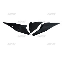 Задні бокові панелі UFO ktm sx/sxf(sx-f) 125/150/250/350/450 '19-'22, exc 125 '20-'21, exc/excf(exc-f) 150/250/300/350/450/500 '20-2023 з кришкою повітряного фільтра колір чорний