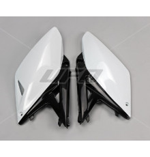 Задні бризговики UFO suzuki rmz 250 '10-'18 колір білий/чорний
