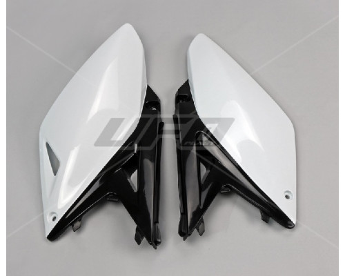 Задні бризговики UFO suzuki rmz 250 '10-'18 колір білий/чорний