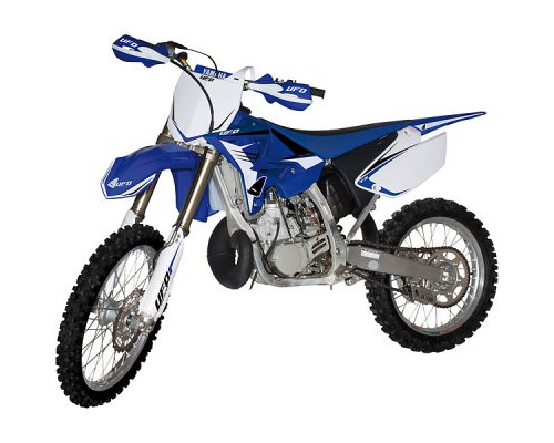 UFO задні боковини YAMAHA yz 125/250 '02-'14 рестайлінг колір білий