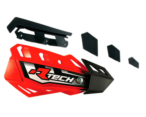 Racetech (rtech) запасні пластикові накладки на поручні flx / alu / atv колір червоний