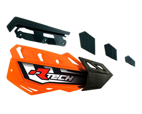 Racetech (rtech) запасні пластикові накладки на поручні flx / alu / atv колір помаранчевий