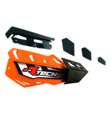 Racetech (rtech) запасні пластикові накладки на поручні flx / alu / atv колір помаранчевий