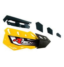 Racetech (rtech) замінний пластик для flx / alu / atv поручнів жовтий