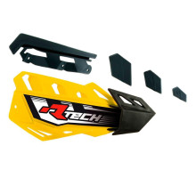 Racetech (rtech) замінний пластик для flx / alu / atv поручнів жовтий