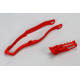 Комплект UFO повзунок (ho04663070) + напрямна (ho04662070) ланцюг HONDA crf 250r '14-17, crf 450r '13-16, червоний