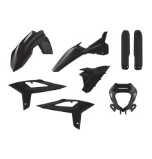 Polisport full kit beta rr 2t/4t '20-'22 кришка ліхтаря (8667300002) та кришка амортизатора (8425700002) чорний