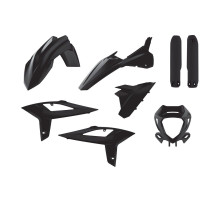 Polisport full kit beta rr 2t/4t '20-'22 кришка ліхтаря (8667300002) та кришка амортизатора (8425700002) чорний