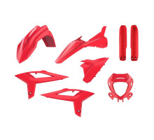 Polisport full kit beta rr 2t/4t '20-'22 кришка ліхтаря (8667300004) та кришка амортизатора (8399100001) червоний