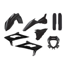 Polisport full kit beta rr 2t/4t '23-'24 кришка ліхтаря (8667300002) та кришка амортизатора (8399100003) чорний