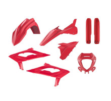 Polisport full kit beta rr 2t/4t '23-'24 лампа (8667300004) та кришка амортизатора (8399100001) червона