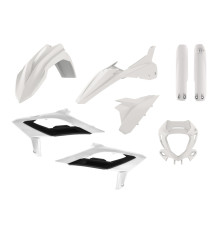 Polisport повний комплект beta rr 2t/4t '23-'24 кришка ліхтаря (8667300004) та кришка амортизатора (8667300001) білий